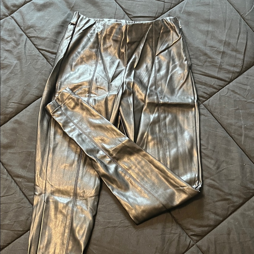 Shinestar Metallic Silver Pants